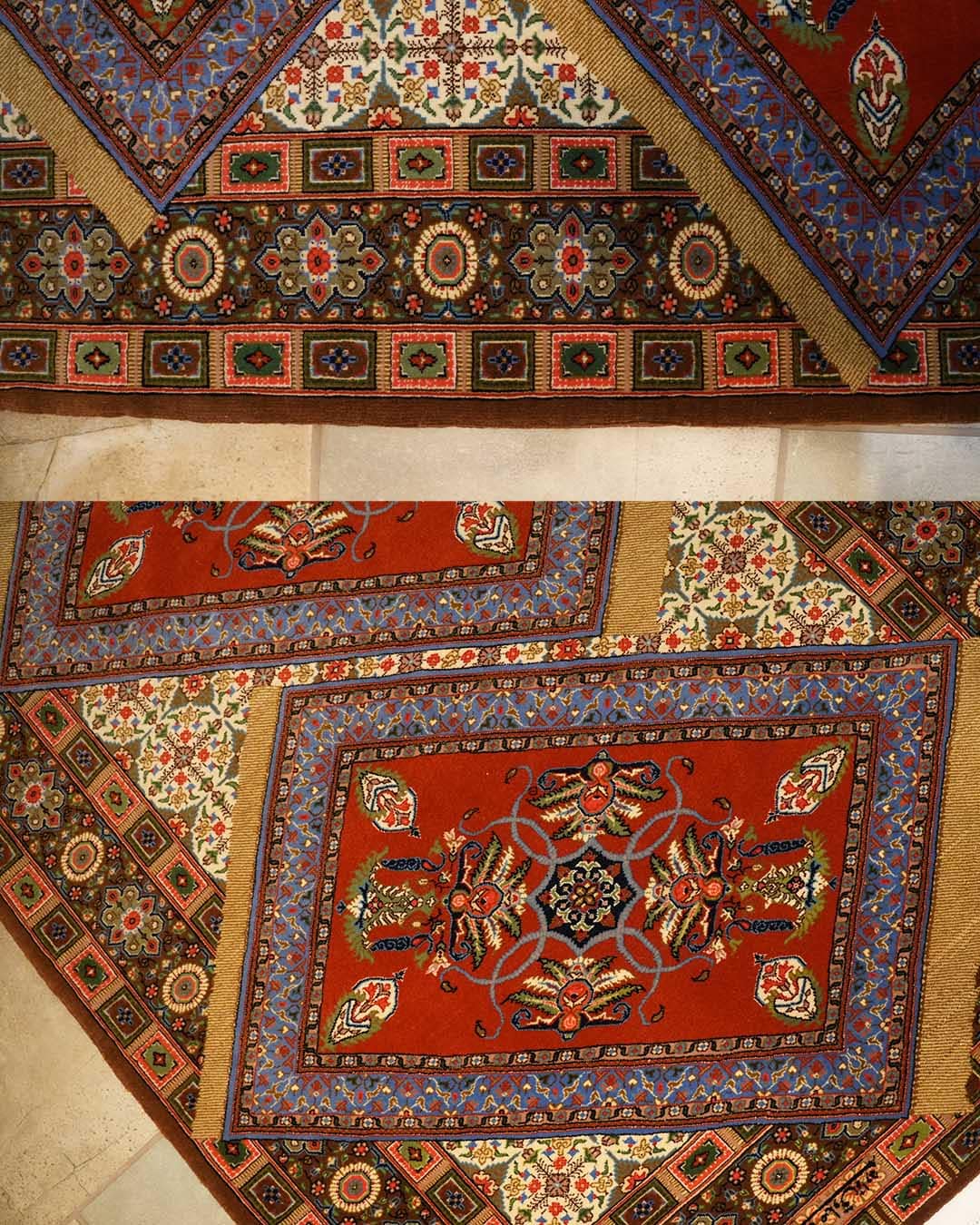Persian Handmade Wool Rugs - 3'x5' (100x150 cm) - Image 2