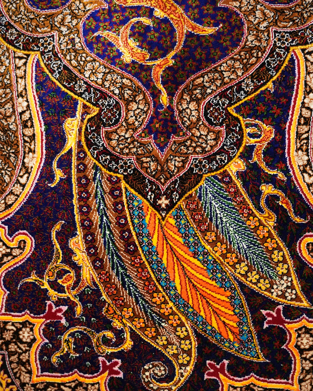 Persian Machine-Made Silk Rugs (60x90 cm) - Image 3