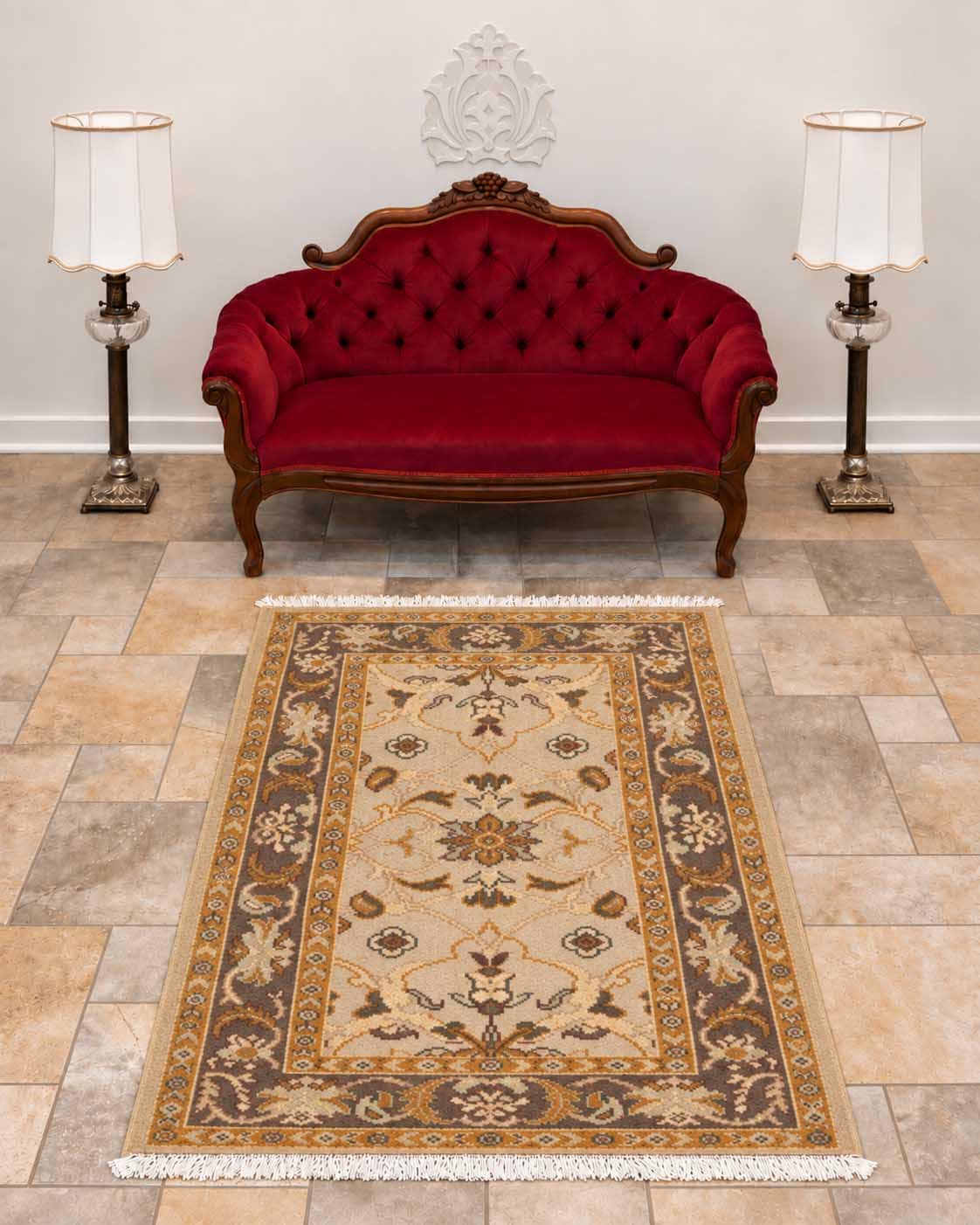 Persian Handmade Wool Rugs - 3'x5' (100x150 cm)