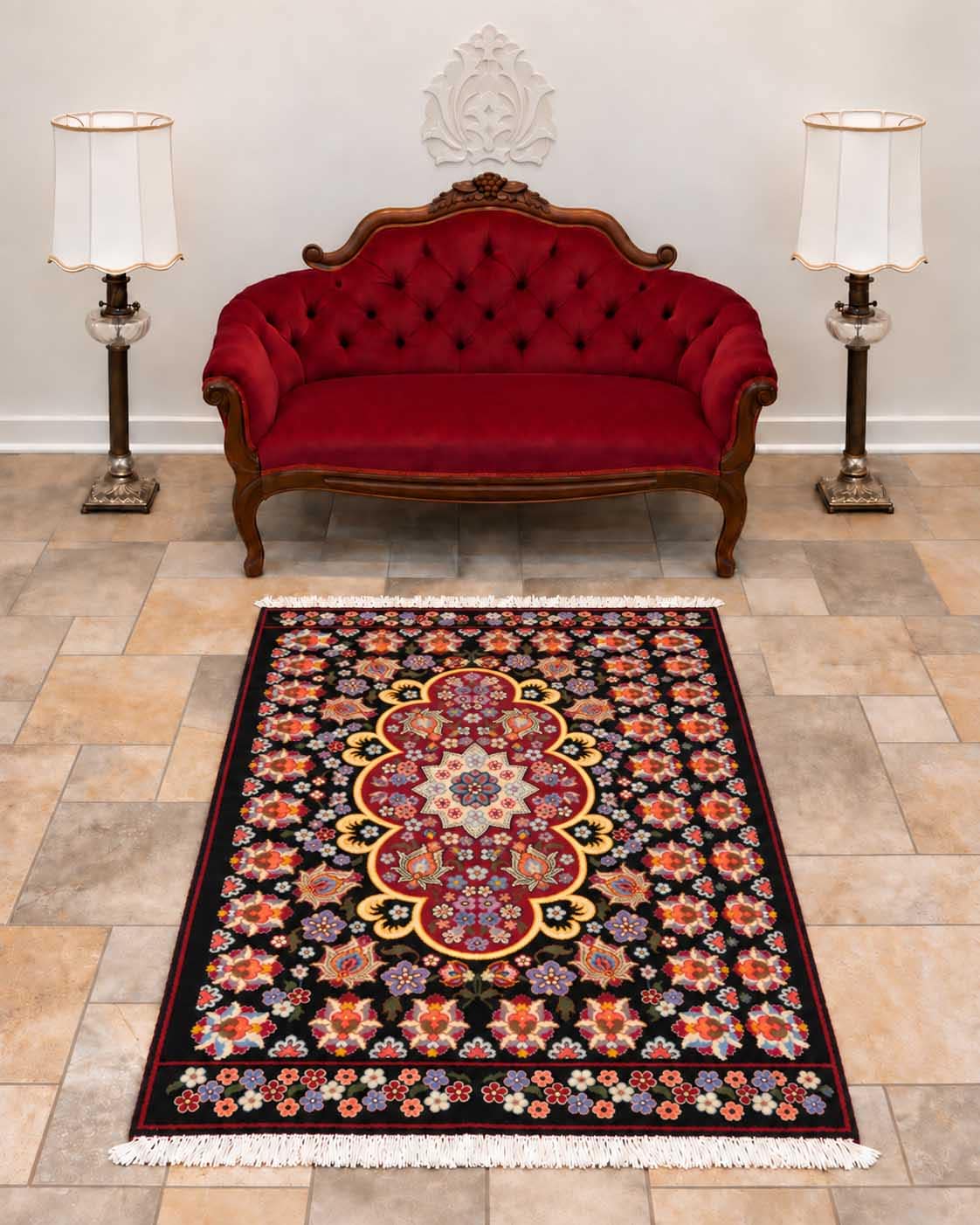 Persian Handmade Wool Rugs - 3'x5' (100x150 cm)