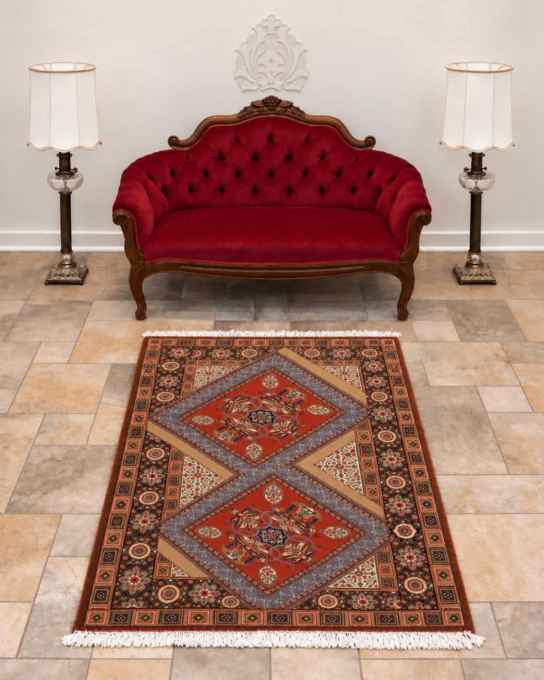 Persian Handmade Wool Rugs - 3'x5' (100x150 cm)