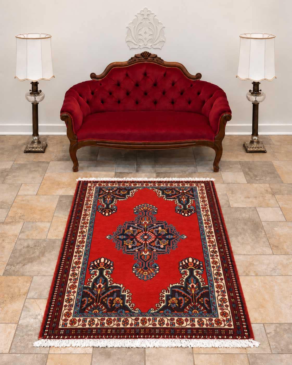 Persian Handmade Wool Rugs - 3'x5' (100x150 cm)