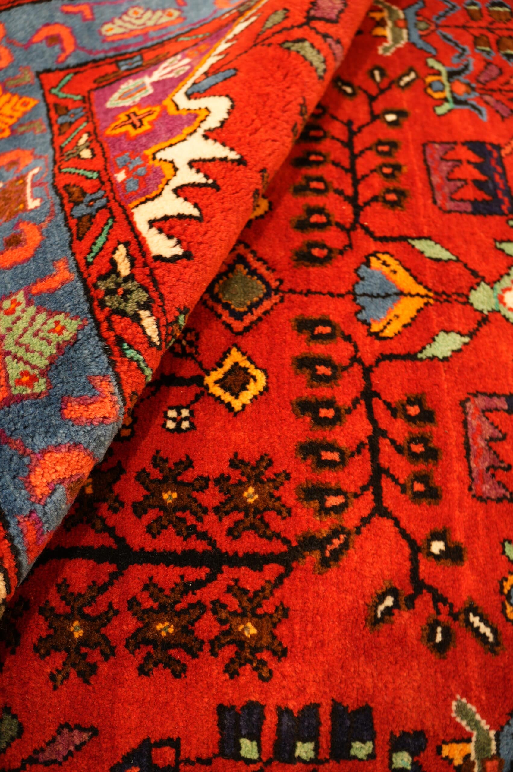 Persian Hand-Made Wool Rug 5'x8' No.7