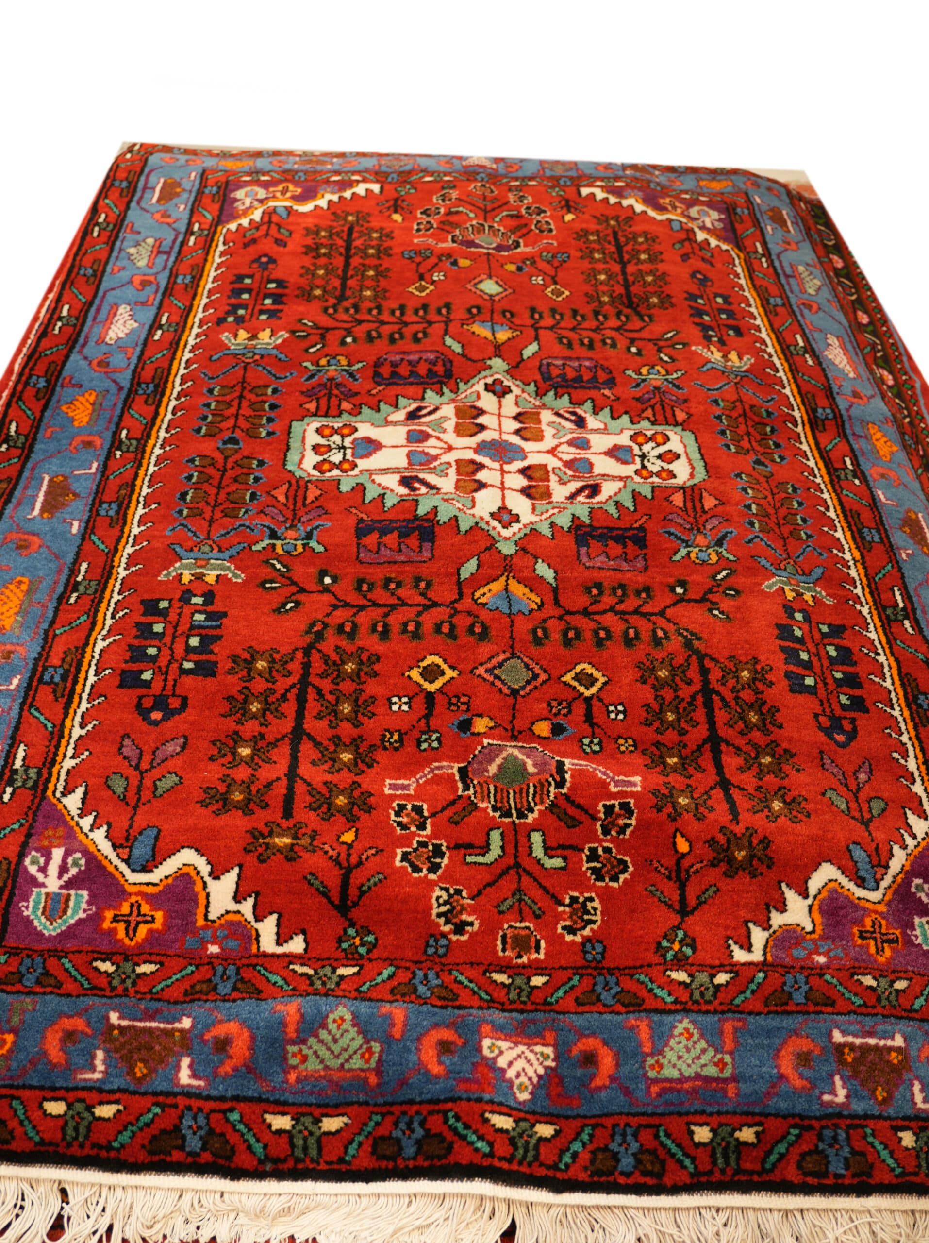 Persian Hand-Made Wool Rug 5'x8' No.7