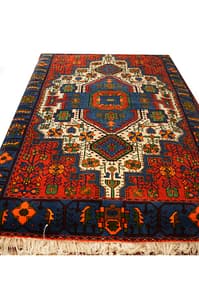 Persian Hand-Made Wool Rug 5'x8' No.4